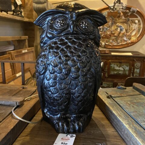 Gufo in cotto con Swarosvski