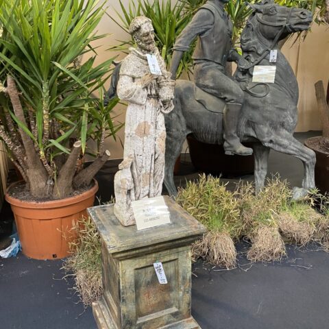 Statua San Francesco in cotto