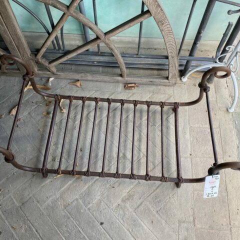 Porta legna Vichingo in ferro grande