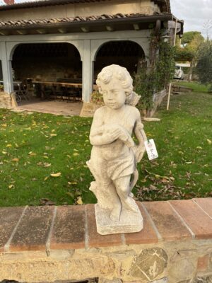 Putto Cacciatore in Pietra