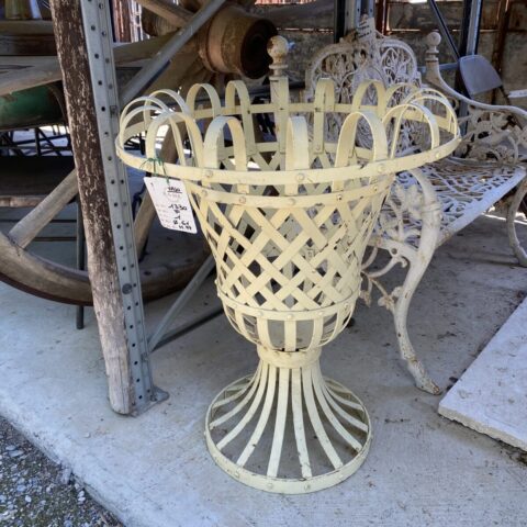 Vasi in Ferro Intrecciato crema Grandi