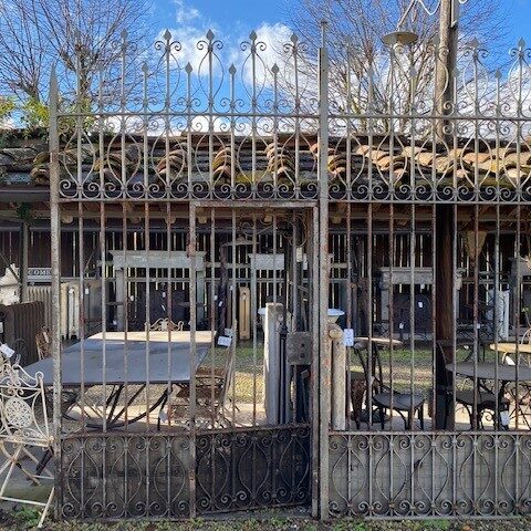 Cancello in Ferro con Cancelletto Pedonale