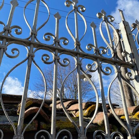 Cancello in Ferro con Cancelletto Pedonale