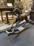 Cavallo a Dondolo in Legno