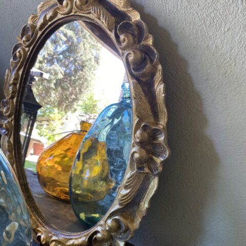 Specchio Fiorenza Oro