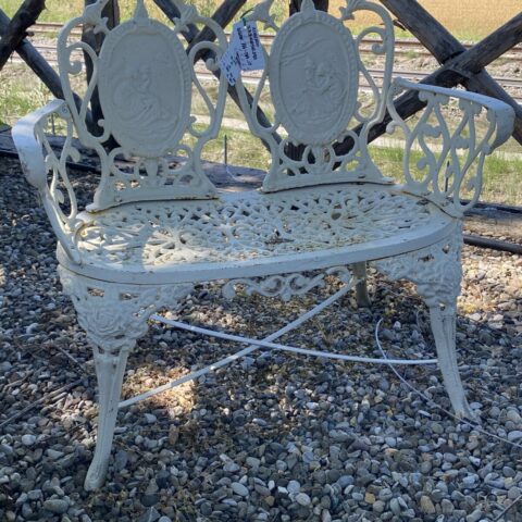 Panchine in Ghisa Giardini di Boboli Panna