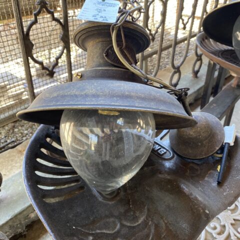 Lampadario a Goccia Saint Louis in Ottone Piccolo