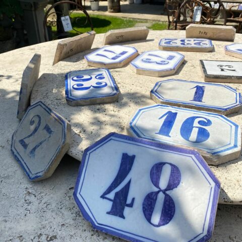 Numeri Civici Smaltati Originali