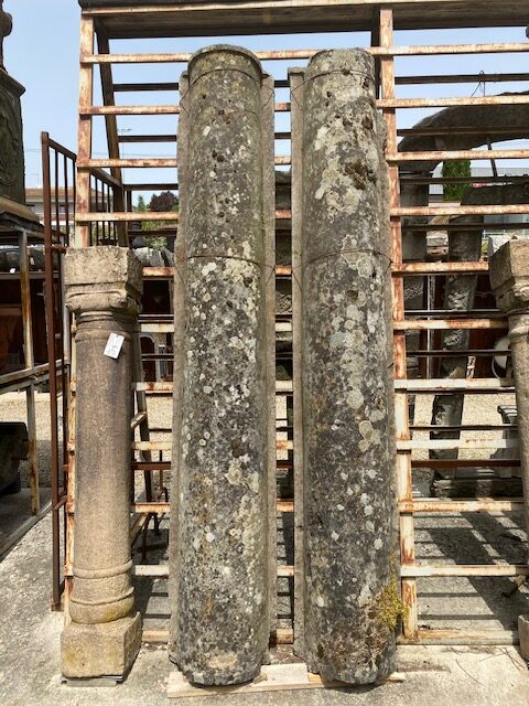 Colonne Decorativa In Poliuretano - Alta 2000mm, Diametro 240mm, Stile Scanalato, Per Interni - Foto 2