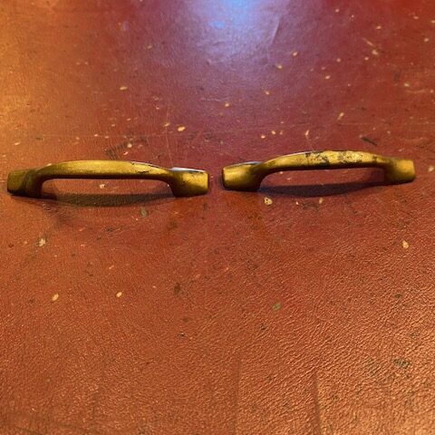 Maniglie Classiche in Ottone Piccole