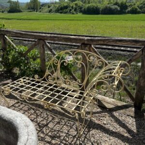 Panchina Dormeise in Ferro Rita Pavone