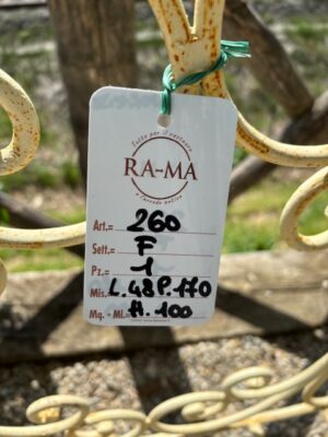 Panchina Dormeise in Ferro Rita Pavone