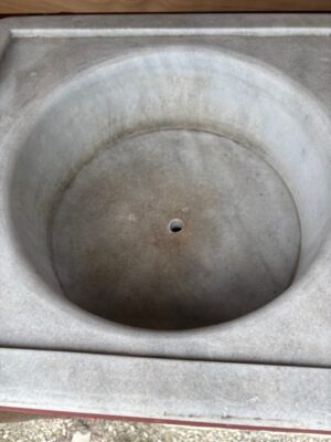 Acquaio a Due Buche in Marmo