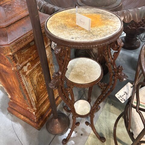 Coppia di Piedistalli in Ghisa