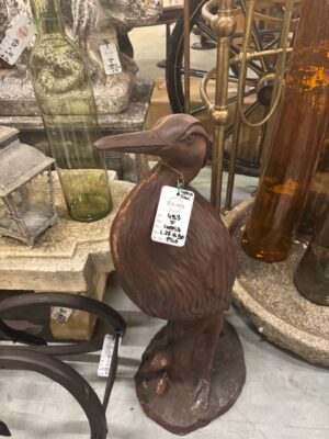 Coppia di Cigni in Ghisa