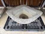Vasca in Pietra Serena Angolare