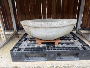 Vasca in Pietra Serena Angolare