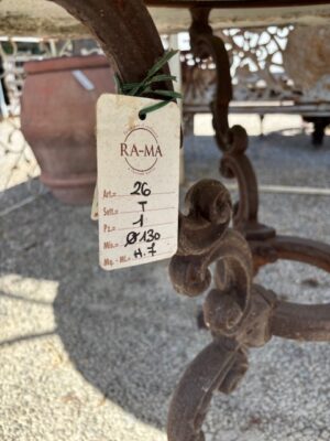 Piano Tavolo Anni 50 Rotondo