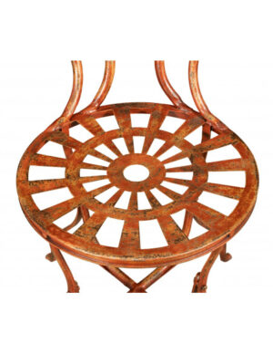 Sedie in Ferro Monteriggioni Mattone