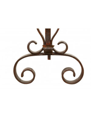 Coppia di Alari in Ferro per Camino