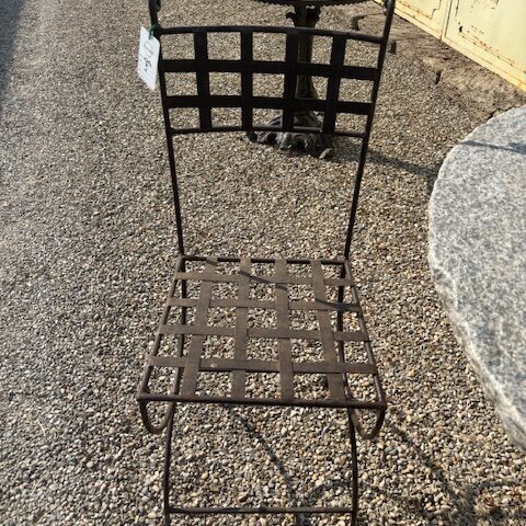 Sedie in Ferro Intrecciate con Riccio