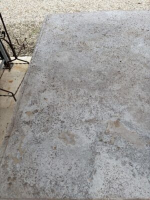 Piano Tavolo in Travertino Quadrato Classico Capanni