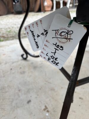 Piano Tavolo in Travertino Quadrato Classico Capanni