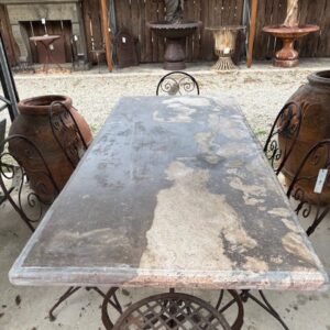 Piano Tavolo in Travertino Cava di Rapolano