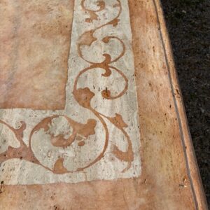 Piano Tavolo in Travertino Pietra Antica