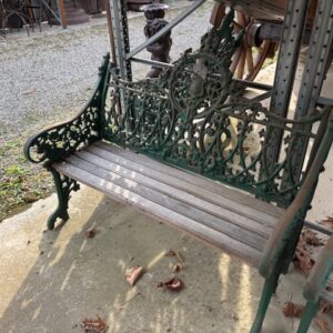 Panchina Stile Reale in Ghisa e Legno