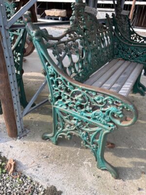 Panchina Stile Reale in Ghisa e Legno