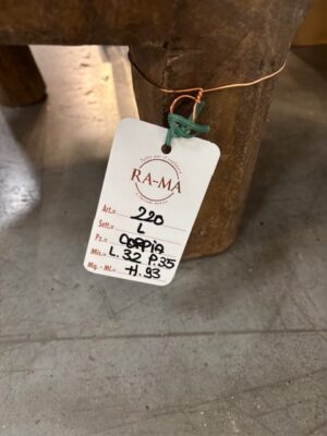 Coppia di Sedie Naga Antiche