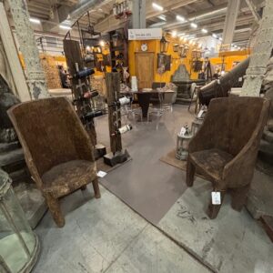 Coppia di Sedie Naga Antiche