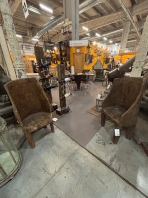 Coppia di Sedie Naga Antiche