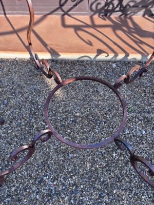 Base in Ferro per Tavolo con 4 Gambe