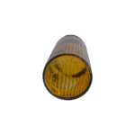 Vaso Rigato Alto Giallo