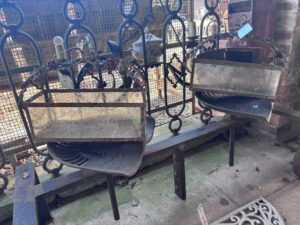 Fioriera Vetro Antico