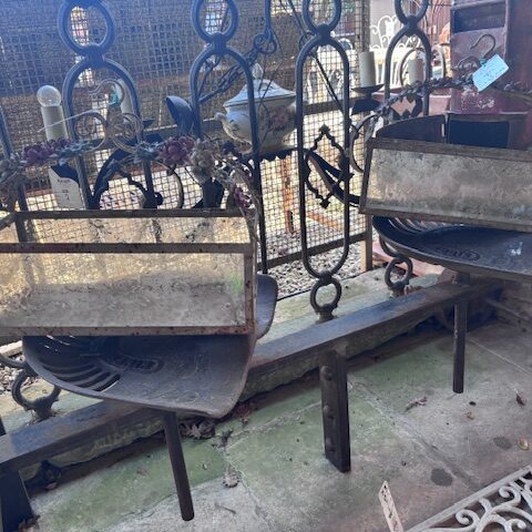 Fioriera Vetro Antico