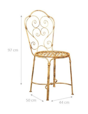 Sedie Ferro Doppia Gamba