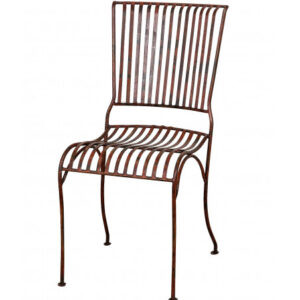 Sedie in Ferro Rossastre