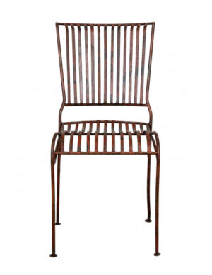 Sedie in Ferro Rossastre