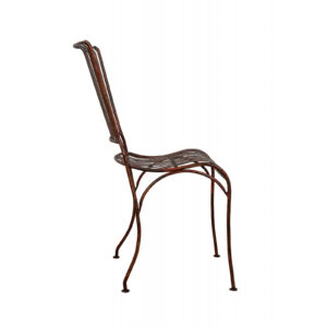 Sedie in Ferro Rossastre