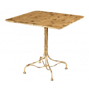 Tavolo in Ferro Quadrato Crema