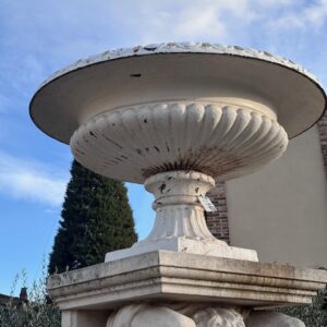 coppia vasi in ghisa giganti