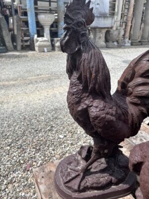 Gallo in Ghisa Grande