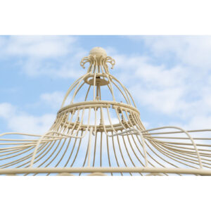 Gazebo in Ferro Avorio Rotondo