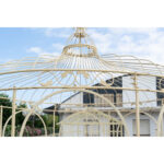 Gazebo in Ferro Avorio Rotondo