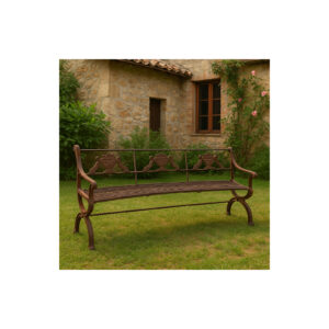 Panchina Briseide in Ferro e Ghisa