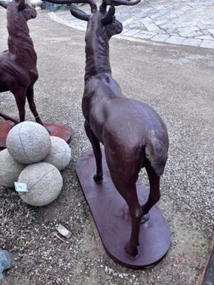 Cervo in Ghisa di Destra