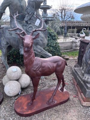 Cervo in Ghisa di Sinistra